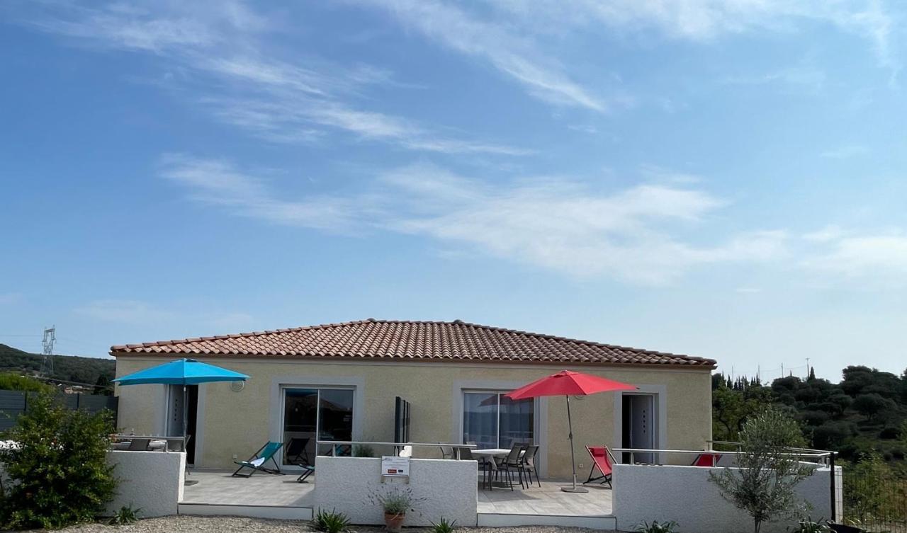 Val Des Bruyeres - Gite 15Mn Pezenas Avec Terrasse Et Cour Close - Parking Privatif Securise - Wifi Ftth Gratuit Neffies Екстериор снимка